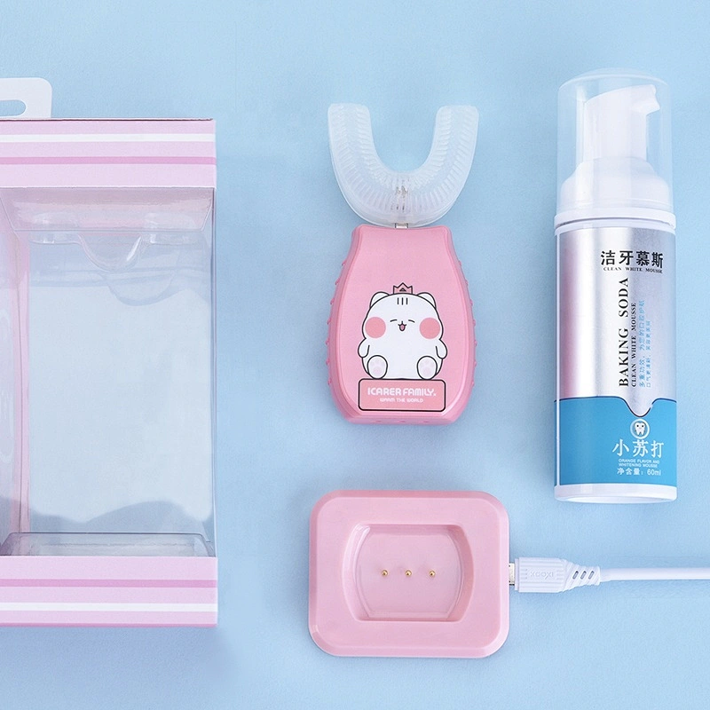 Intelligent Automatic Sonic Electric Toothbrush U Type Tooth Brush USB Charging Kids Electric toothbrush