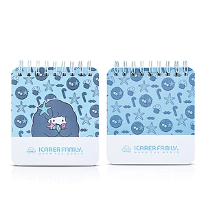 Hardcover Ring Binder Diary Paper Pocket Notebook with Pen Gift Set
