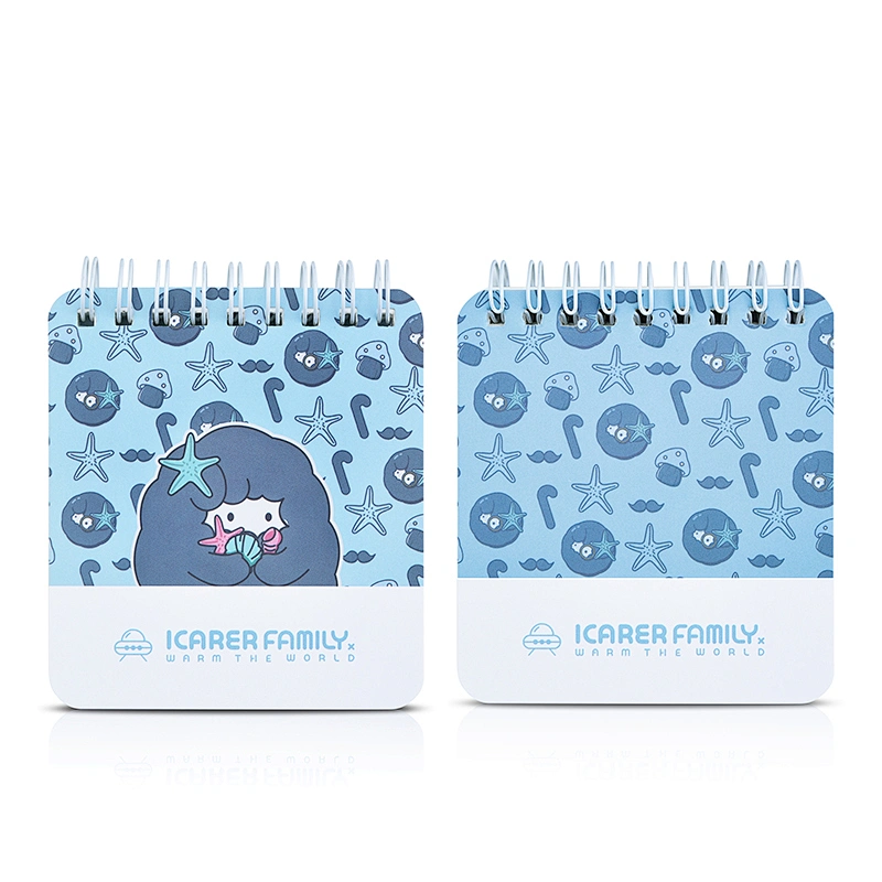 Hardcover Ring Binder Diary Paper Pocket Notebook with Pen Gift Set
