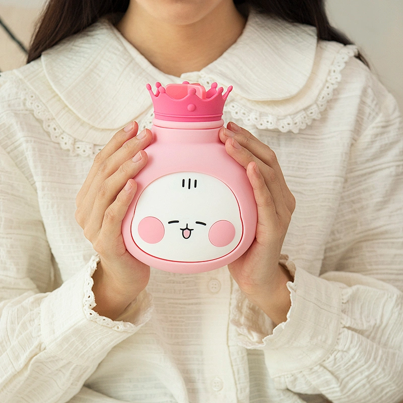 ICARER Family Cute Cartoon Shape Warm Pad Heating Hand Warmers Electric Warm Water Bag
