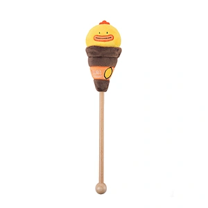 Cartoon plush toy knock back stick fitness massage hammer beat hammer massager middle-aged old man kick leg back hammer