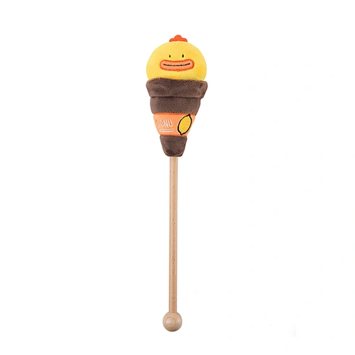 Cartoon plush toy knock back stick fitness massage hammer beat hammer massager middle-aged old man kick leg back hammer