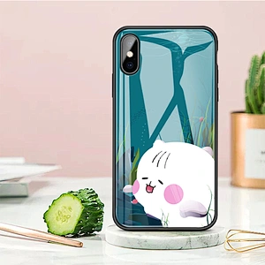 Beautiful Design Mobile Phone Protective Cover Glass Phone Case For iPhone X/XS/XS MAX for iPhone