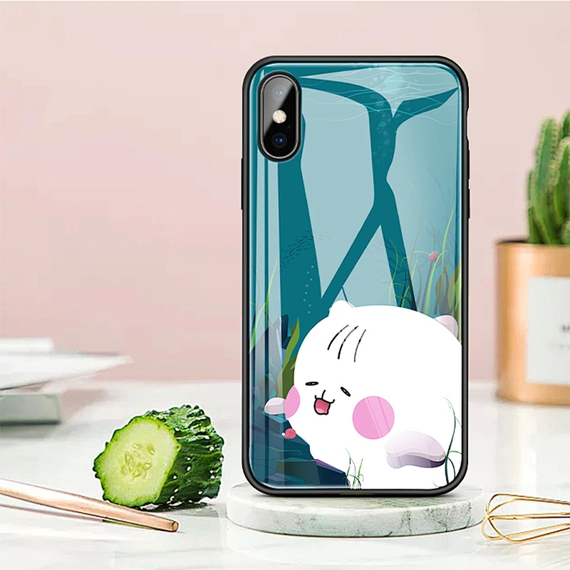 Beautiful Design Mobile Phone Protective Cover Glass Phone Case For iPhone X/XS/XS MAX for iPhone