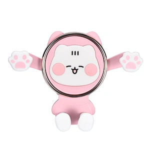 Icarer Family Universal Mobile Cell Phone Accessories Mount Cute Giraffe Silicon Car Air Vent Smart Phone Holder