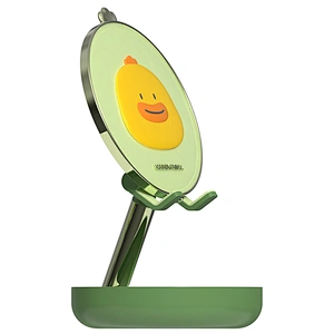 Cute Animal Cell Phone Stand Desktop Mobile Phone Holder, Silicone Rubber Smartphone Bracket Ornament For Desk iPhone