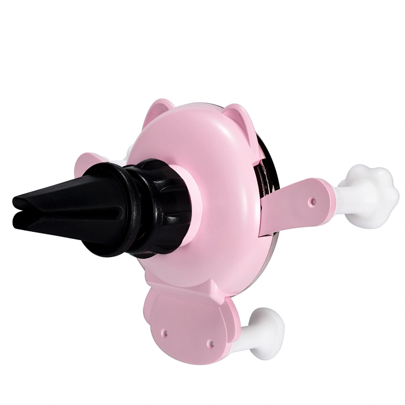 Icarer Family Universal Mobile Cell Phone Accessories Mount Cute Giraffe Silicon Car Air Vent Smart Phone Holder