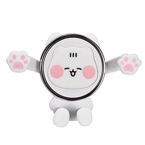 Icarer Family Universal Mobile Cell Phone Accessories Mount Cute Giraffe Silicon Car Air Vent Smart Phone Holder
