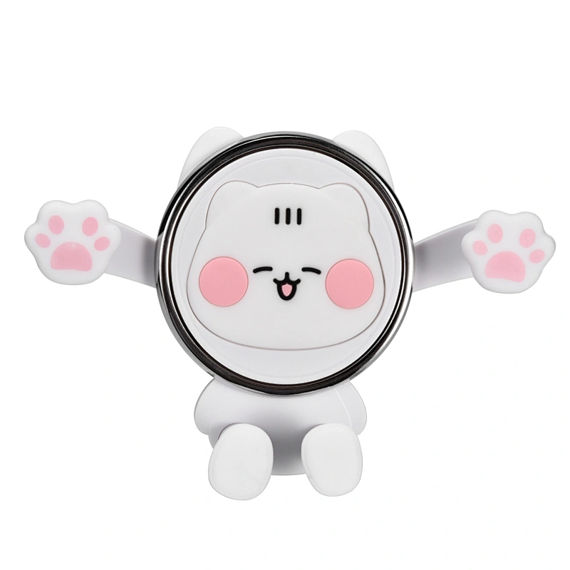 Icarer Family Universal Mobile Cell Phone Accessories Mount Cute Giraffe Silicon Car Air Vent Smart Phone Holder