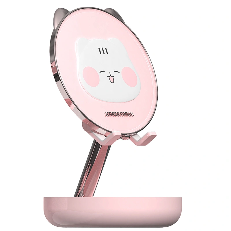 Cute Animal Cell Phone Stand Desktop Mobile Phone Holder, Silicone Rubber Smartphone Bracket Ornament For Desk iPhone