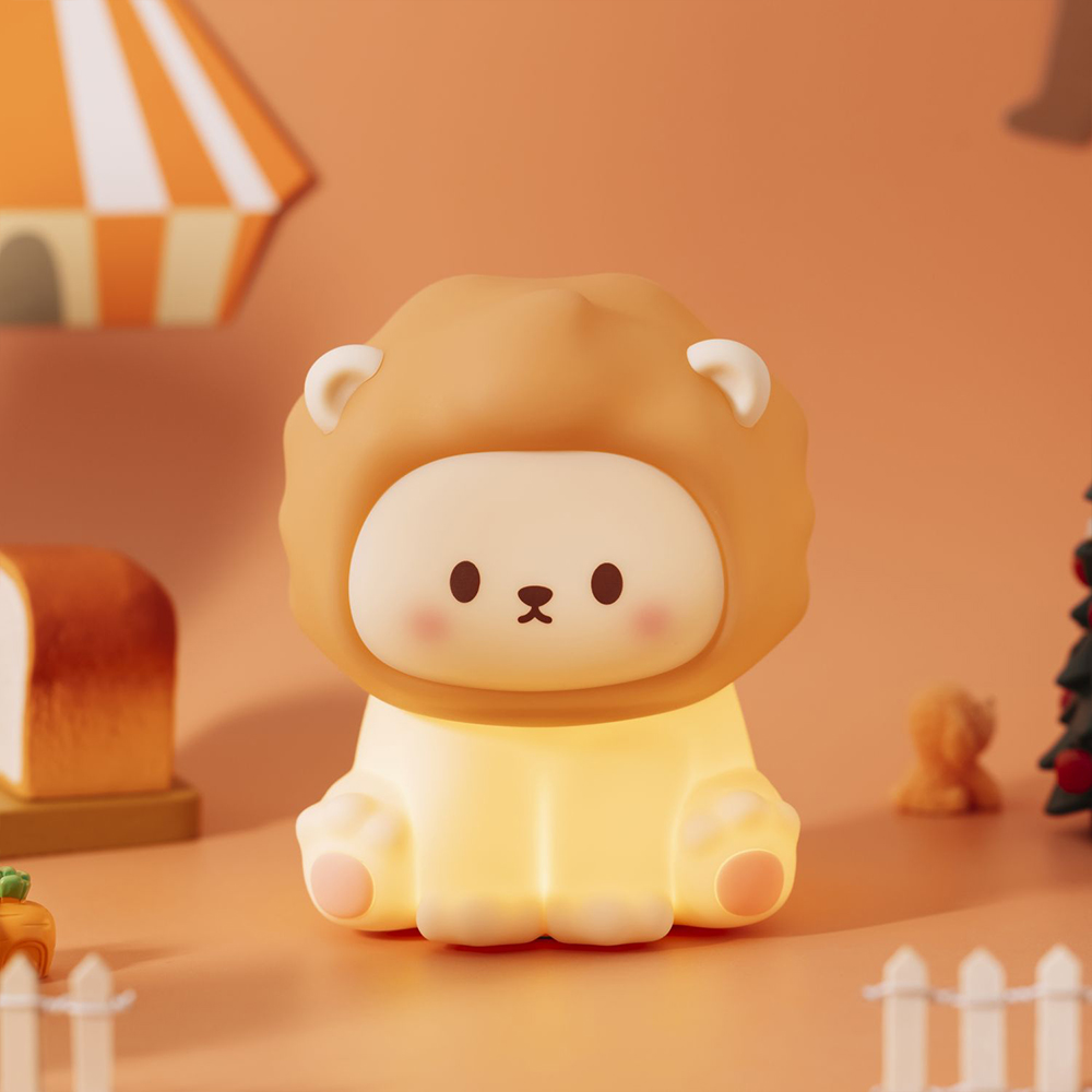 Smart LED Night Light with Cute Design Silicone Night Lamp for Bedroom and Living Room Use