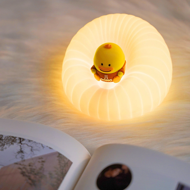 ICARER FAMILY Smart Night Light for Kids USB Rechargeable  Night Light Lamp for Bedroom Use