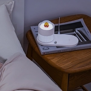 ICARER FAMILY Custom Night Light Wireless Charger with Usb Night Light 10W 15W Fast Charger for Room Animal Night Light