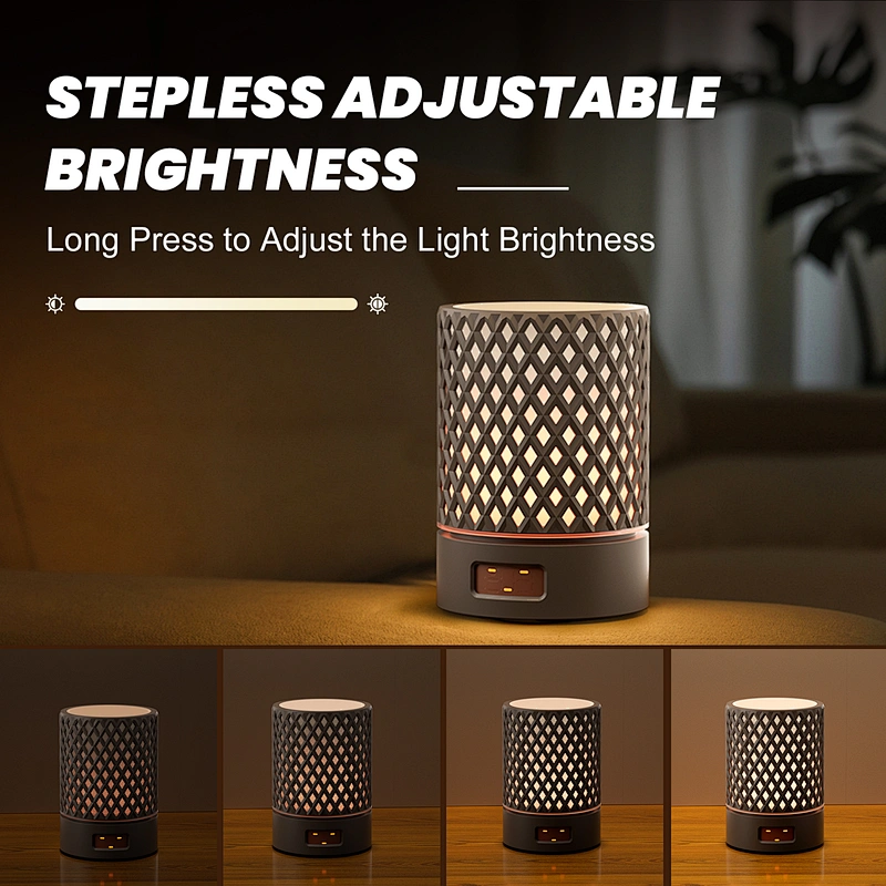 LED Light Reading Mini Home Desk Light USB Charging Battery Night Light