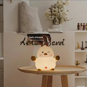 Cute Duck LED Night Light with Gentle Light for Kids Bedroom and Sweet Dreams Children Night Light