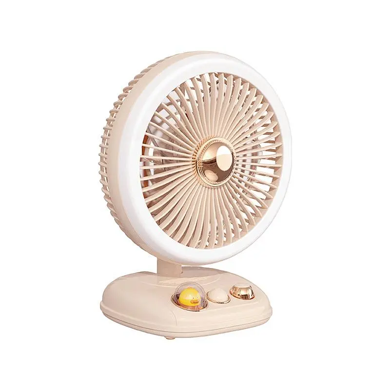 ICARER FAMILY 2024 Quality Fan Table Portable Design for Bedroom Fan Personal DeskTop Table Electric Cooling Fan