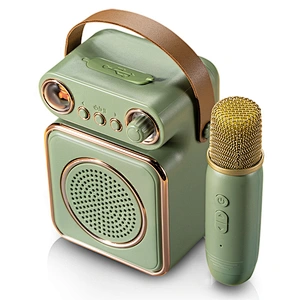 ICARER FAMILY Portable Speaker Wireless Karaoke Speaker Music Player Outdoor Waterproof Mini Wireless Speaker for Kids
