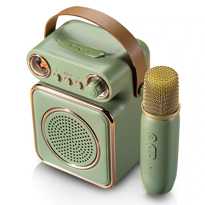 ICARER FAMILY Portable Speaker Wireless Karaoke Speaker Music Player Outdoor Waterproof Mini Wireless Speaker for Kids