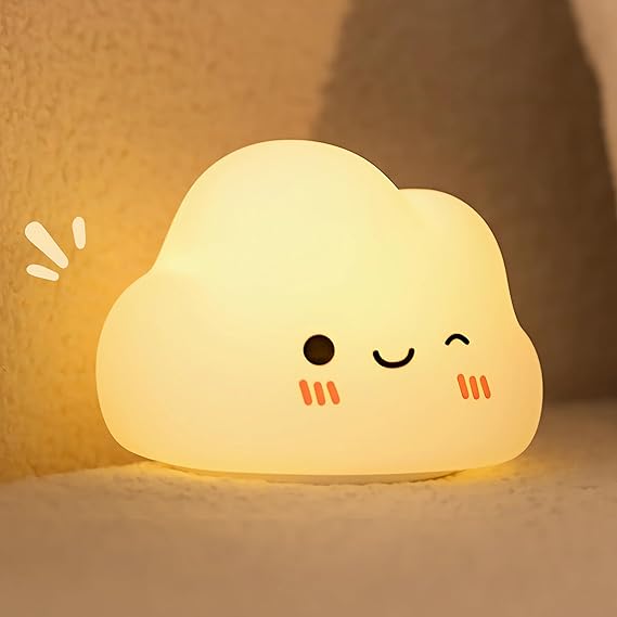 Cloud Room Led Light Smart Table Lamps USB Rechargeable Battery Kids Bedroom Night Light for Baby Children