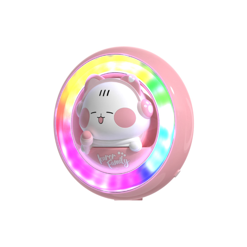 ICARER FAMILY Smart Night Light Car Diffuser 110mAh Led Night Light Small Mini 5-6 Working Time Animal Night Light