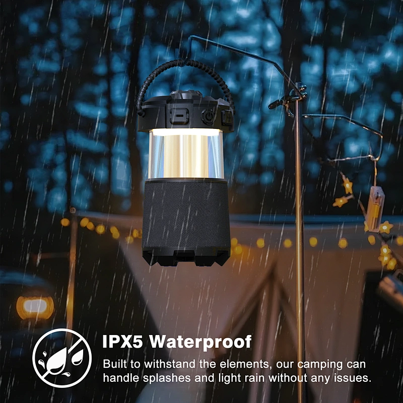 Wireless Speaker Warm Color Night Light Camping Night Light