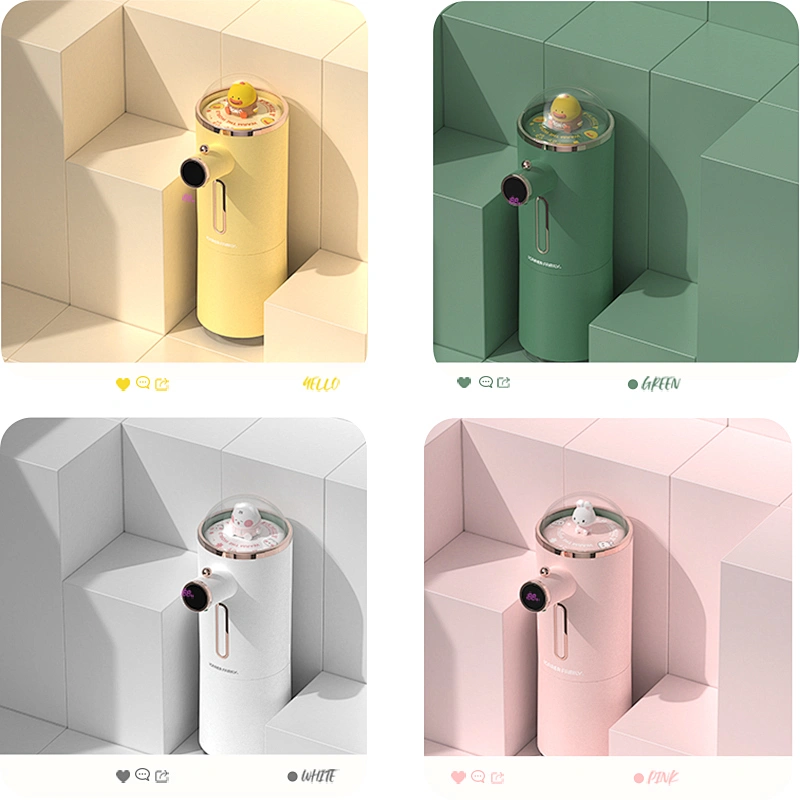 ICARER Family Bathroom Touchless Sensor Hand Soap Dispenser Electric Foaming Automatic Soap for Household Use