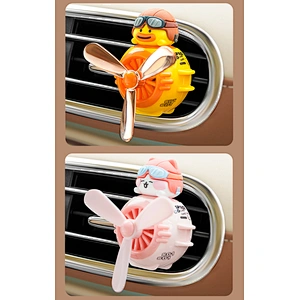 ICARER FAMILY Cute Design Custom Perfume Car Air Vent Freshener Clip Aromatherapy Auto Air Fragrance Diffuser