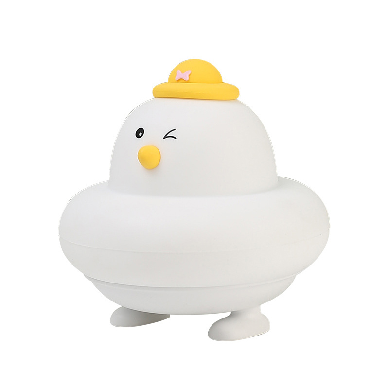 ICARER FAMILY Animal Night Light Silicone ABS Mini Night Light Cute Bedroom Night Light