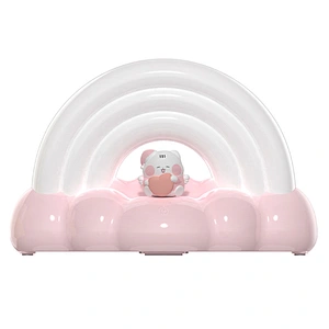 ICARER FAMILY Rainbow Night Light With Colorful Night Nursery Decor Keepsake Gift Baby Shower Gift Desk Night Lamp