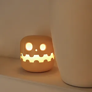 ICARER FAMILY Halloween Pumpkin Night Light Decorative Lighting for Festive Home Decor