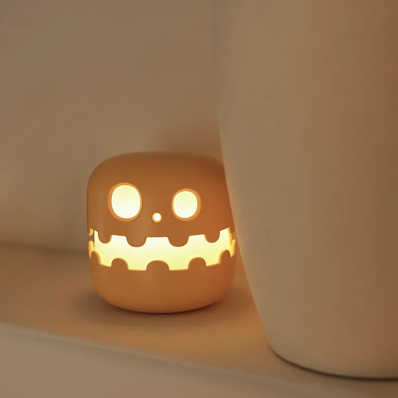 ICARER FAMILY Halloween Pumpkin Night Light Decorative Lighting for Festive Home Decor