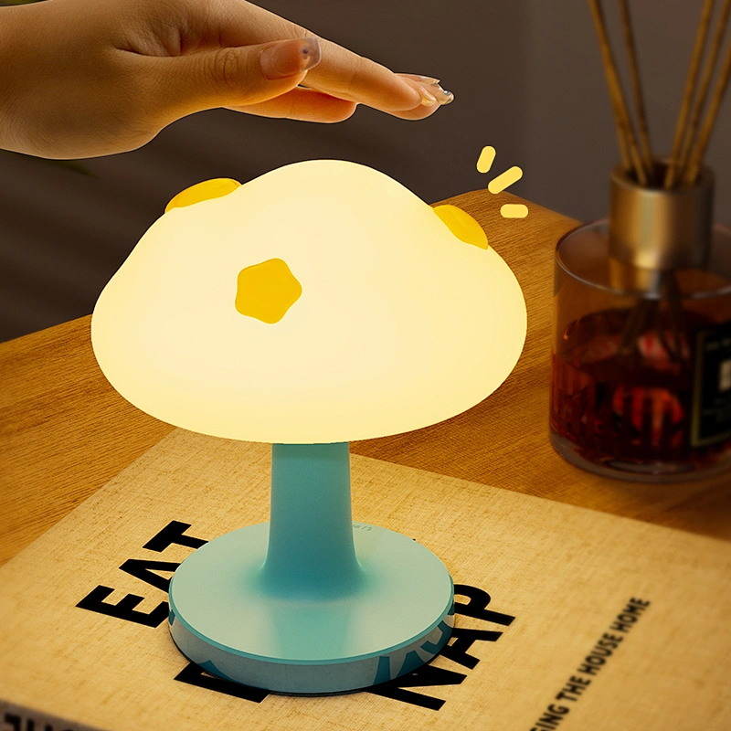 USB Rechargeable Cloud Ambient Lamp with Color Changing Bedroom Light Children Night Light