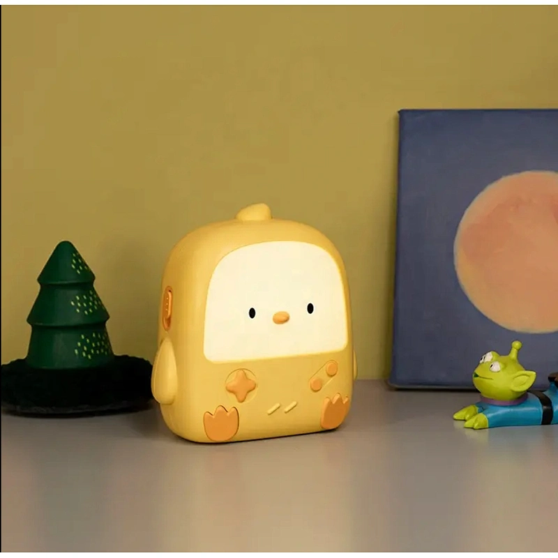 Cute Toys Gift Chicken USB Rechargeable Power Battery Modern Design Unique Bedroom Kids Night Light for Home Decor