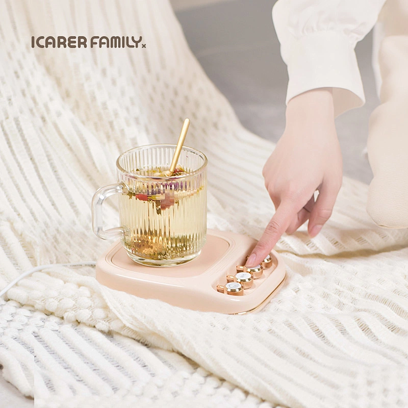 ICARER FAMILY Coaster Warmer Cute Unique Christmas Gift Friend Gift Coaster Warmer Cup
