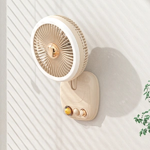ICARER FAMILY 4000mAh Desk Fan Customizable Folding Fan Table Outdoor Air Cooling Fan