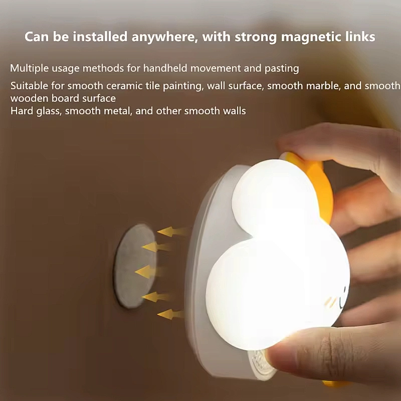 Modern Table Lamp Cloud Light Tap Control Magnetic Wall Plug Rechargeable Lamp Gift Led Night Light for Children