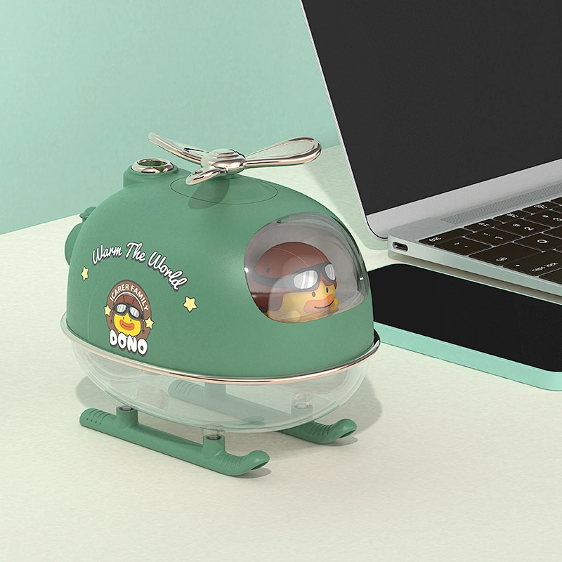 Hot Selling Desktop Usb Rechargeable Aircraft Shape Ultrasonic Office Air Mini Humidifier