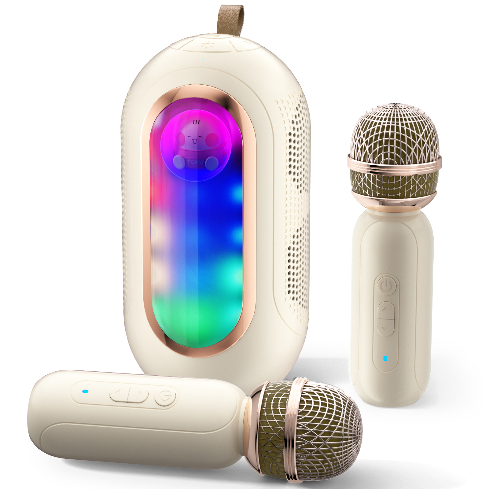 ICARER FAMILY Portable Mini Rechargeable Speaker Wireless Karaoke Speakers