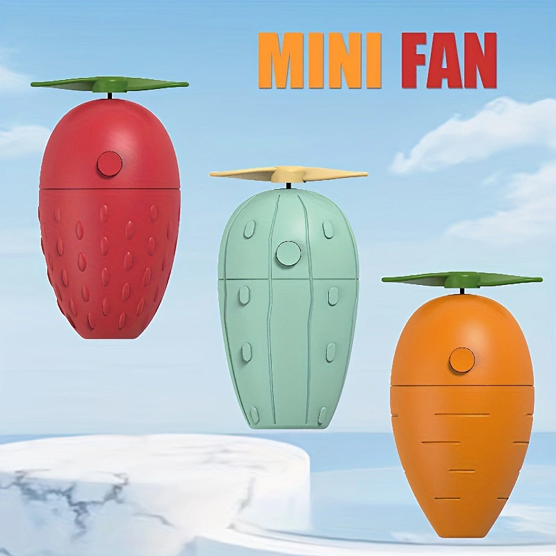 ICARER FAMILY Fruit Series Convenient Portable Small Fan Plastic Mnin Fan