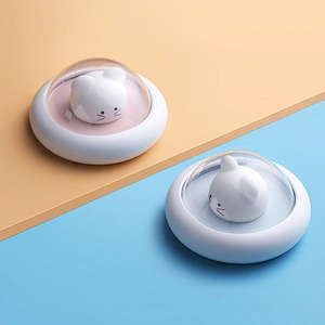 ICARER FAMILY Cute Night Light Air Mice Design Small Size Battery Type Night Light