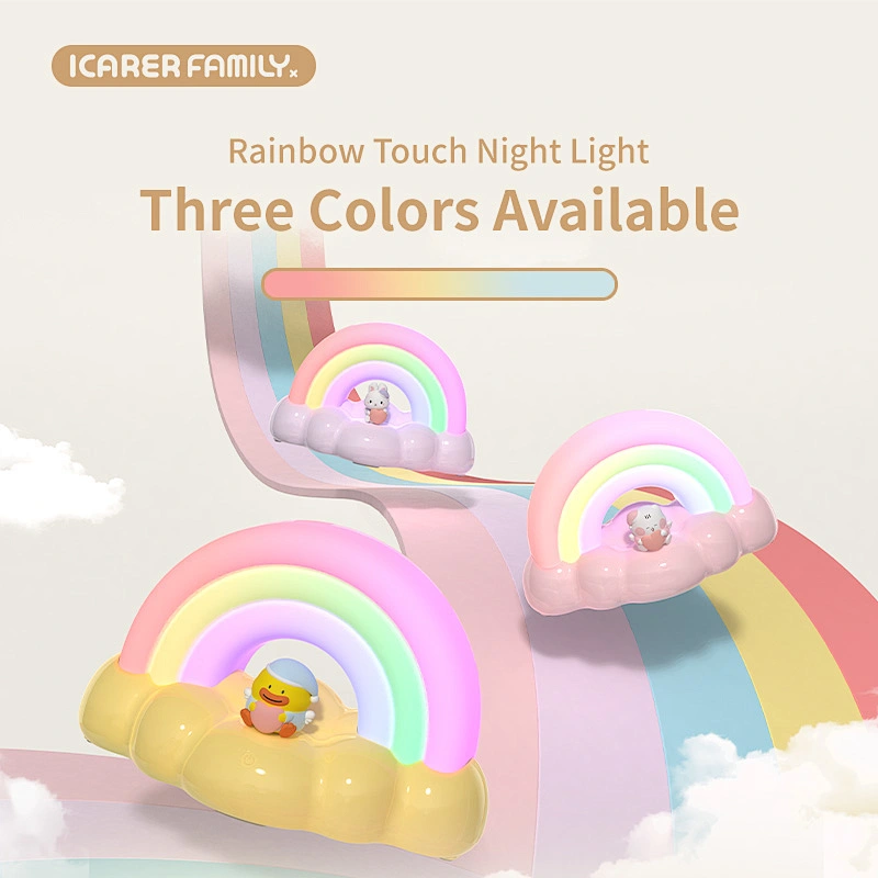 Rainbow Cloud Neon Sign Dimmable USB 5V Small Gift Night Lamp Children's Favorite Night Light Factory Source