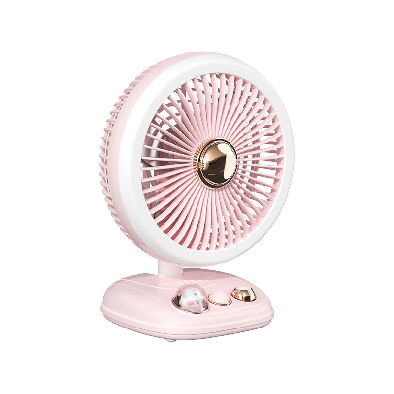 ICARER FAMILY Portable USB Standing Fan Table Rechargeable Electric Desk Fan