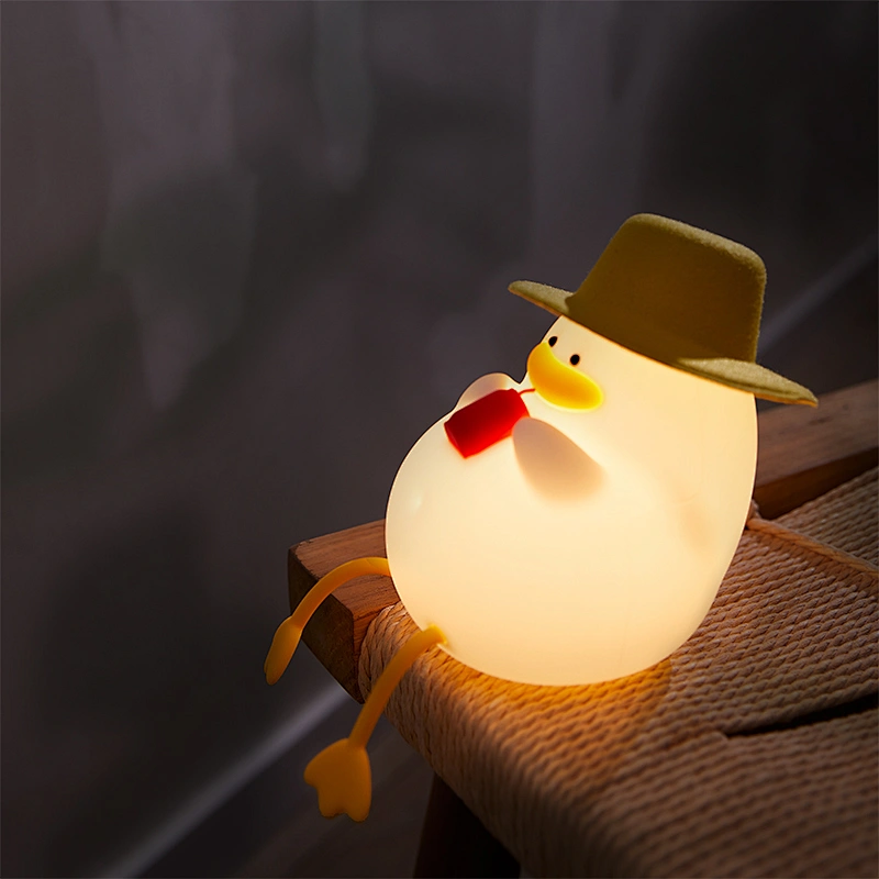 Special Gift Led Kids Silicone Duck Lamp USB Nightlight Livingroom Bedroom Decor Lamp Baby Night Light for Kids Room