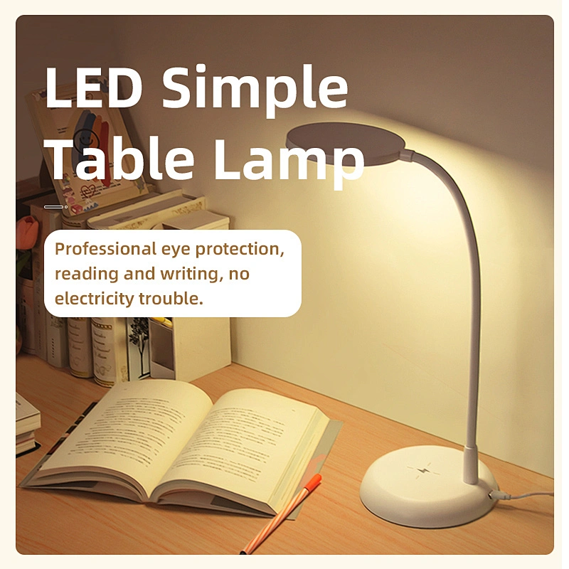 ICARER FAMILY Night Light for Children LED Simple Touch Lamp Wireless Charger With Night Light