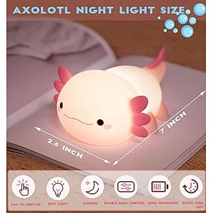 Cute Gift Anime Sensor Touch USB Rechargeable Battery Kids Led Mini Smart Night Light for Baby Toy Bedroom Light Lamp