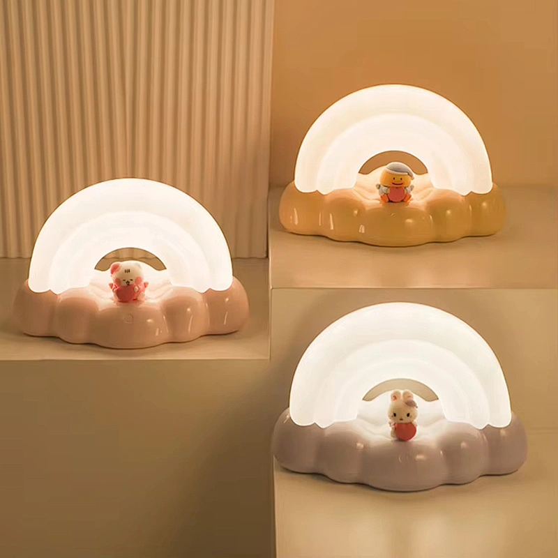 ICARER FAMILY Christmas Gift Home Room Decorative Lights Rechargeable Cute Smart Lamp for Children Kids Baby