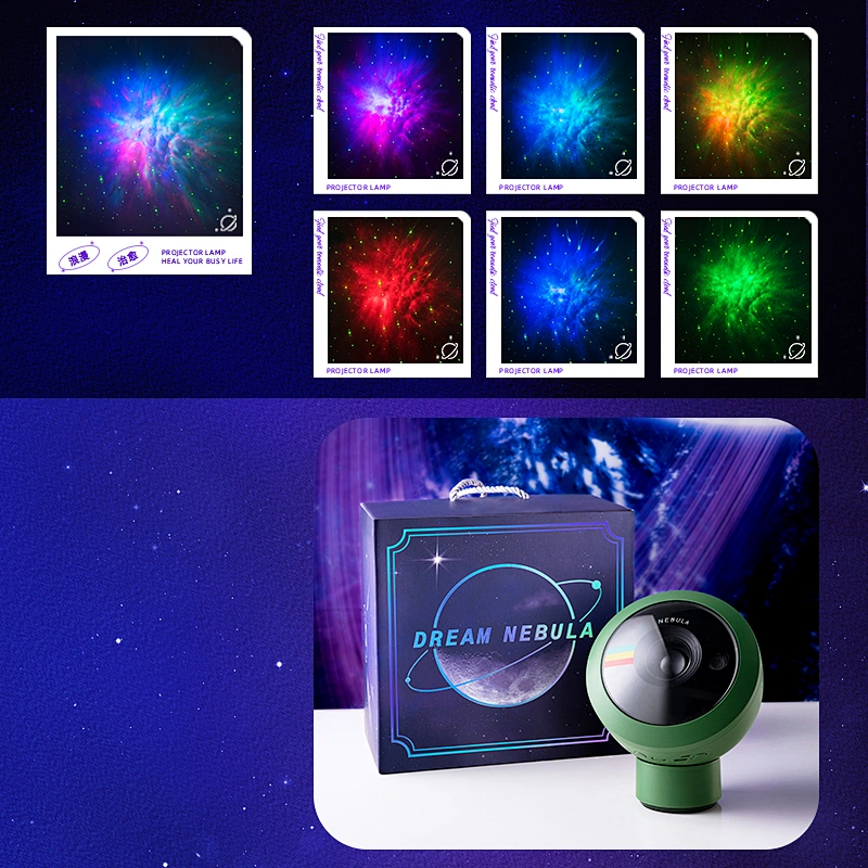Rotatable Star Sky Table Lamp Home Decor Starry Night Light Projector 3D Night Lights Lamp for Birthday Christmas Gift