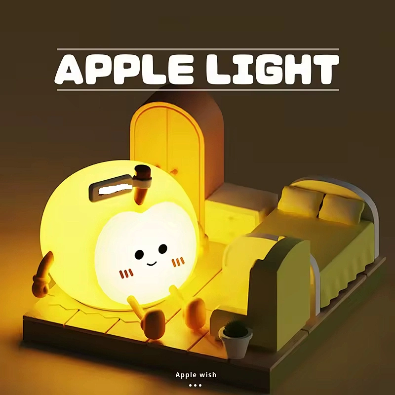 Kids Gift Smart Led Bedroom Cute Table Bedside Wireless Touch Novel Sleeping Kids Night Light Lamp for Home