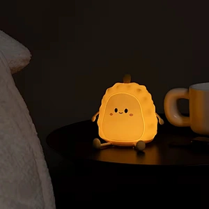 Good Luck Lotus Night Light Silicone Durian Night Light for Kids Baby Home Use LED Table Night Lamps Sleep Lamps