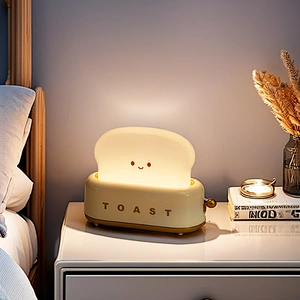 Smart Home Lights 1200mah Battery Present Gift for Friend Home Silicone Mini Night Lamp